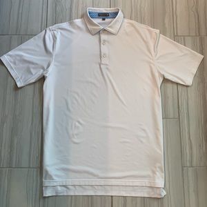 White Peter Millar Summer Comfort Polo Shirt